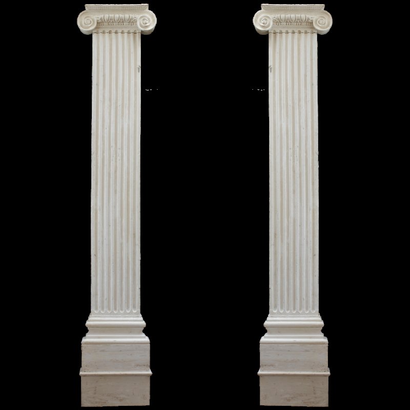 Коринфская колонна вектор