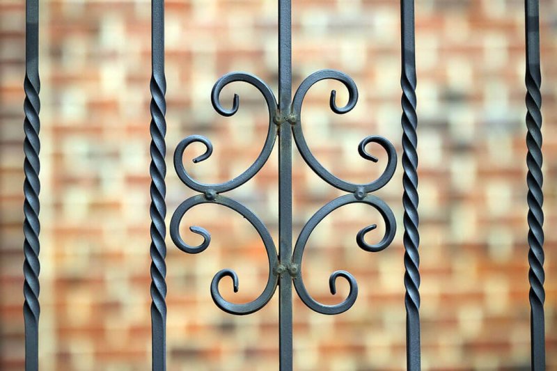 Решётки кованые перилла