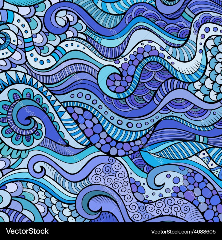 Орнамент море