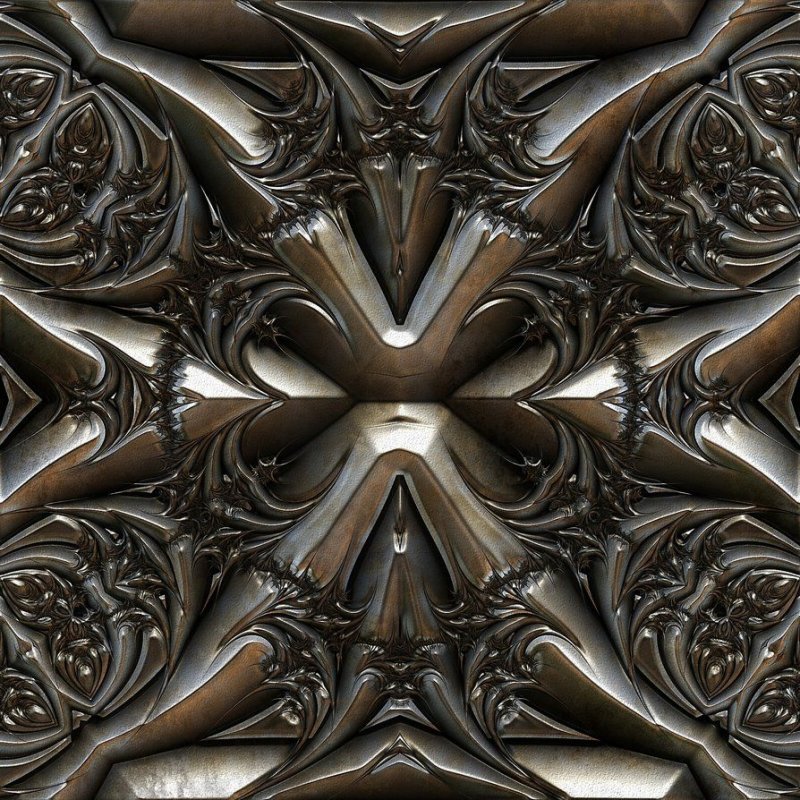 Узоры на металле