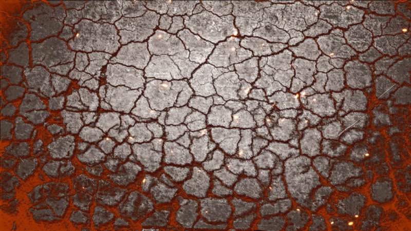 Лава трещины