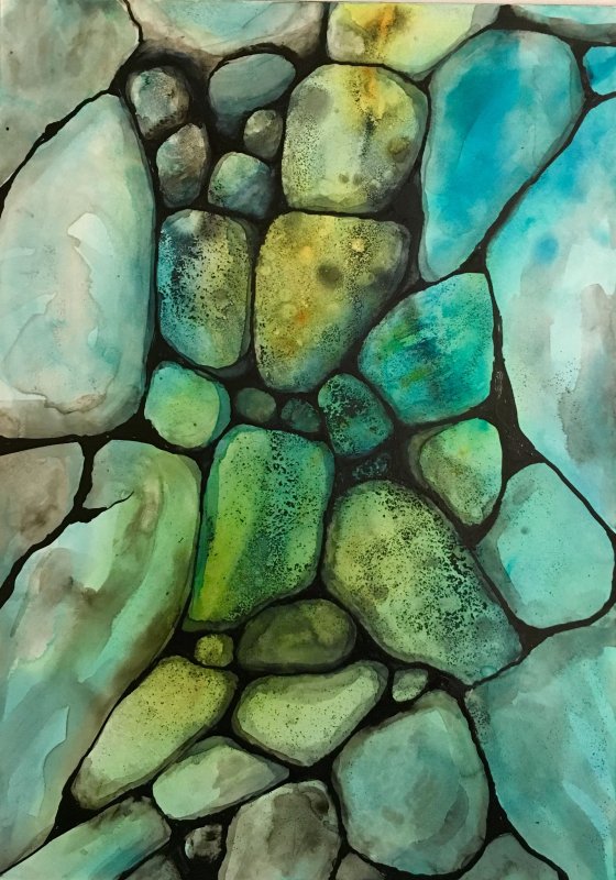 Камень стилизация