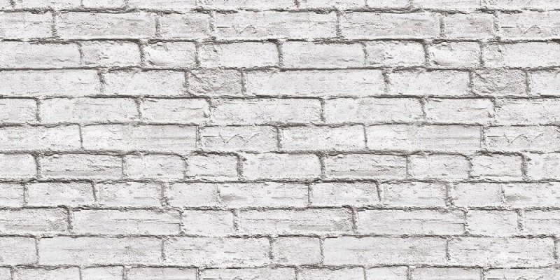 Белая кирпичная стена