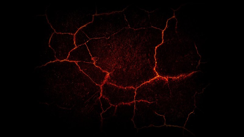 Лава трещины