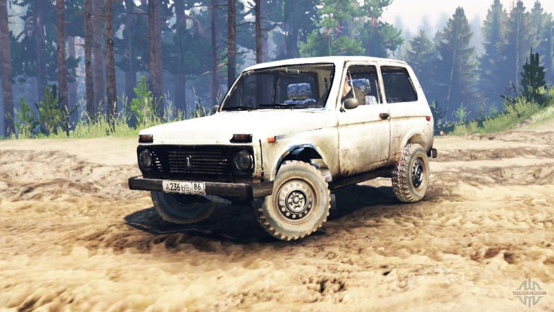 ВАЗ 2121 Нива для Spin Tires