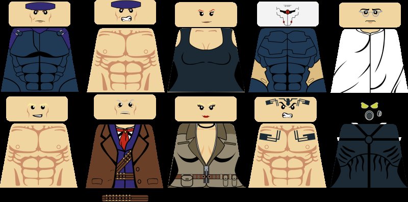 Лего декали сталкер