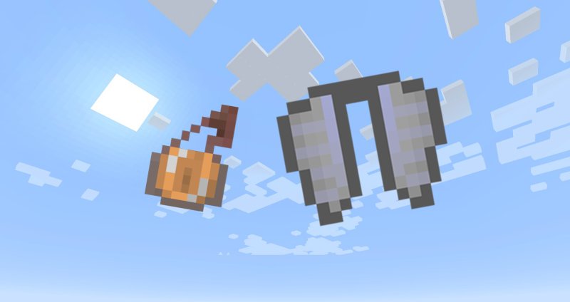 Крылья ЭЛИТРЫ майнкрафт