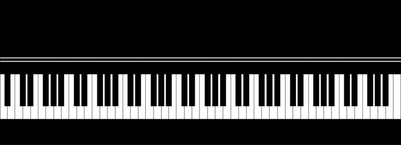 Клавиши пианино