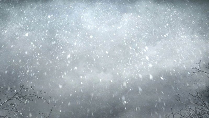 Снегопад фон