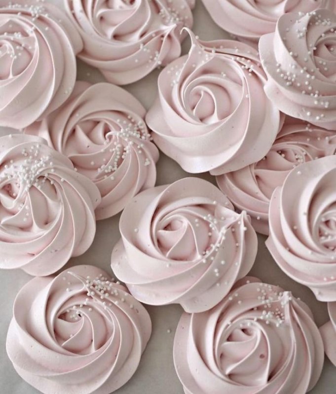 Зефирные розы