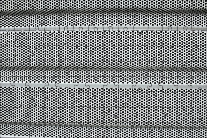 Перфорированный металл текстура