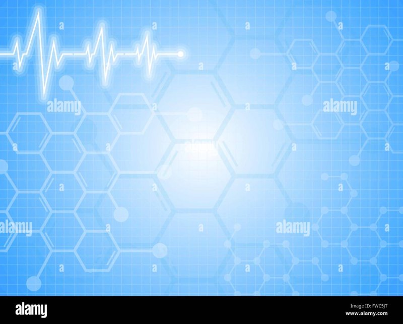 Синий медицинский фон