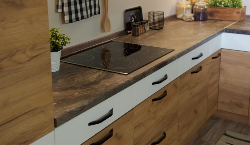 Дуб крафт золотой кухня