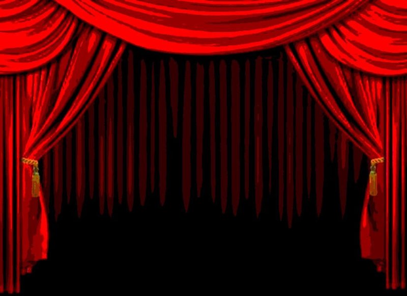 Черные шторы