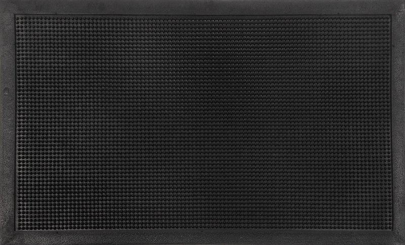 Коврик COMEFORTE напольный Mesh mat 40х60 см черно-золотой