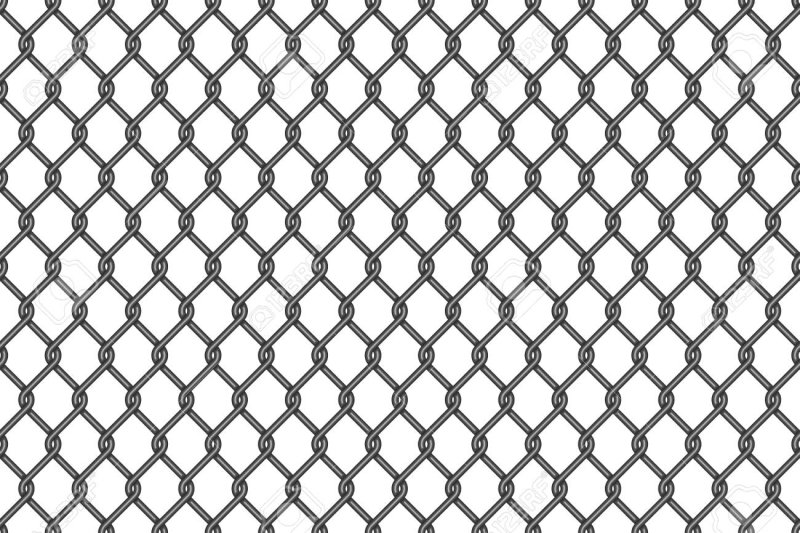 Сетка рабица вектор бесшовная