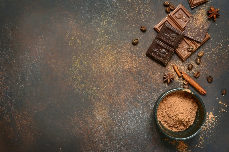 Какао футаж