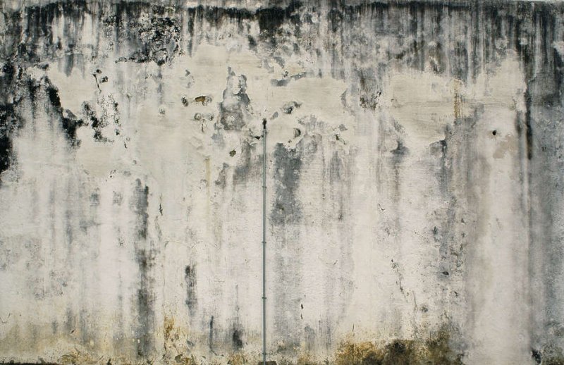 Грязь на стене