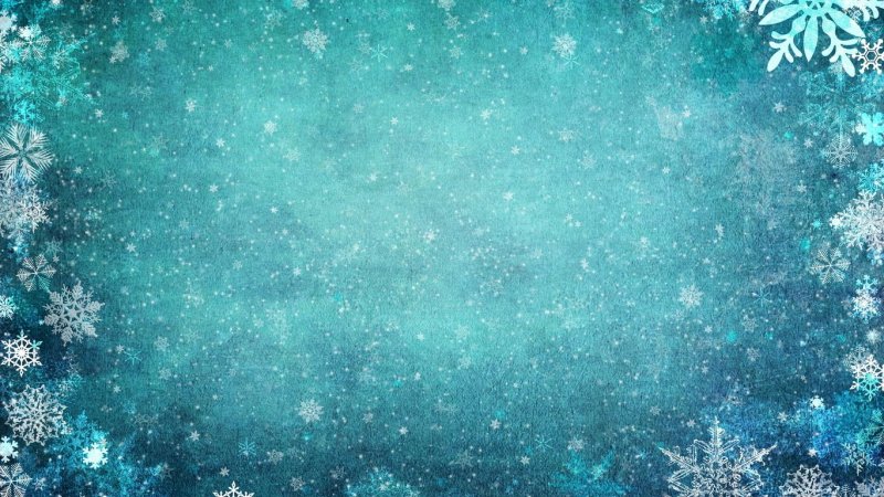 Фон снежинки