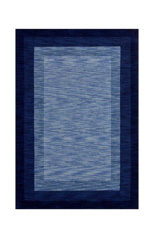 Ковер серо синий