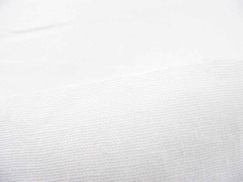 Белый лен ткань