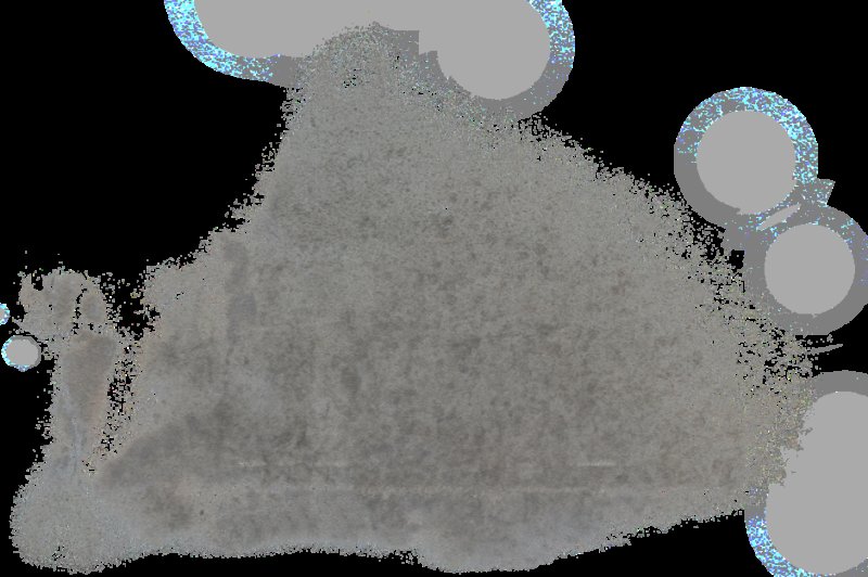 Грязь без фона