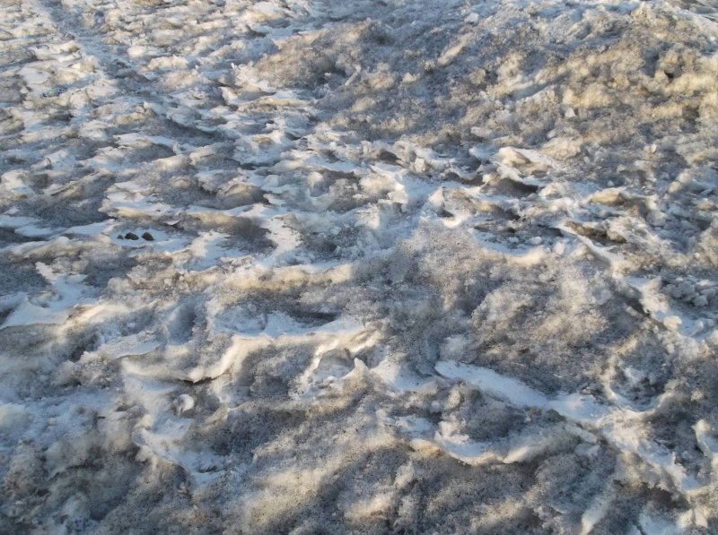 Ноздреватый снег