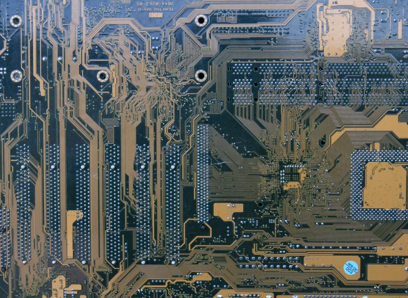 Текстолит материнской платы