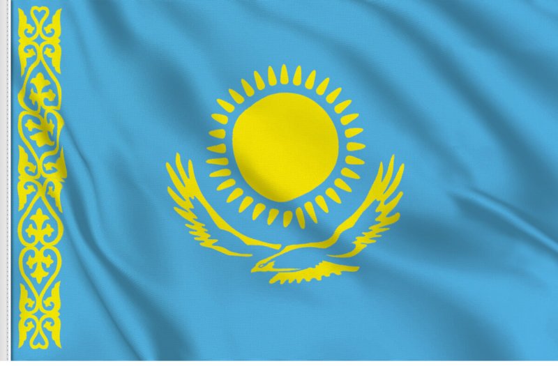 Флаг РК Казахстана