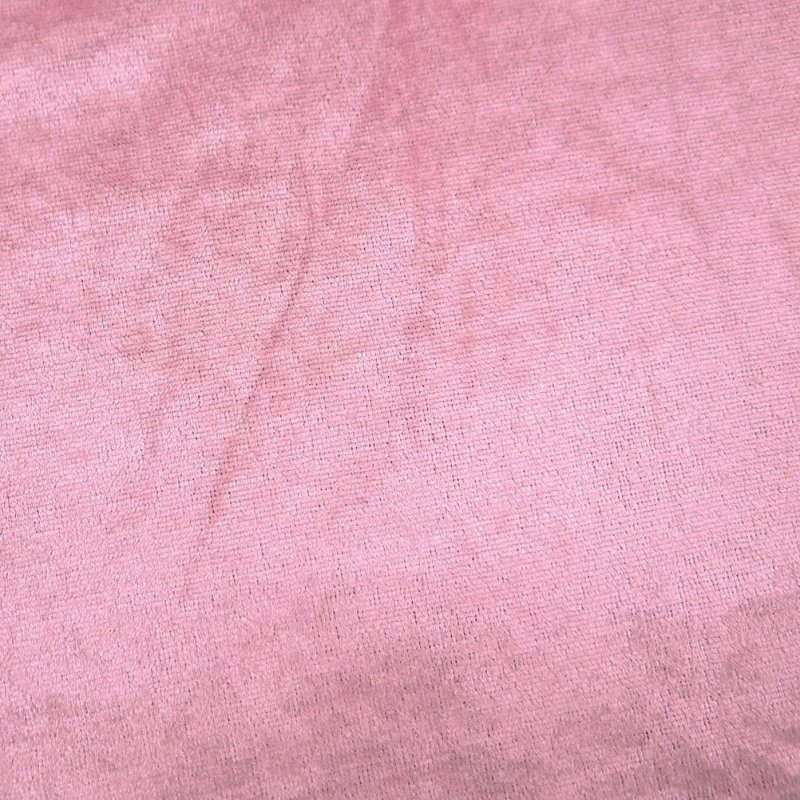 Ткань вельвет розовый