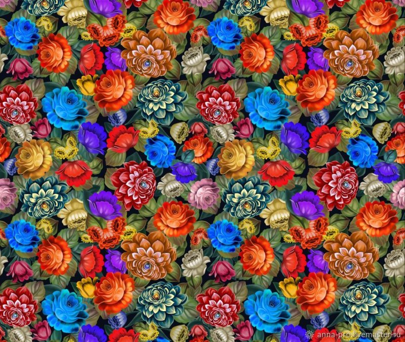 Ткань Жостово