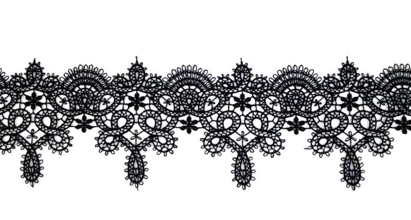 Кружева на прозрачном фоне