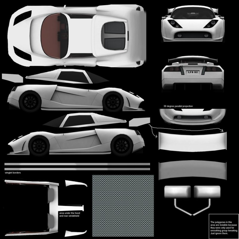 Текстура авто