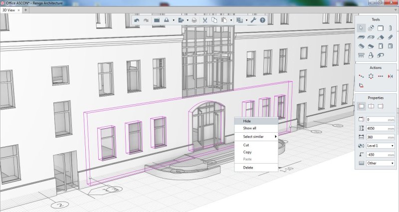 Чертежи дома для Renga