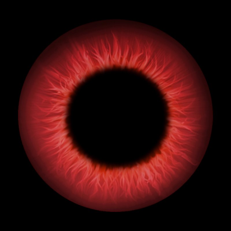 Красные глаза текстура