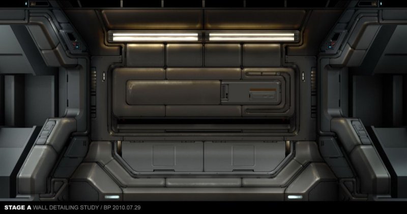 Стена космического корабля