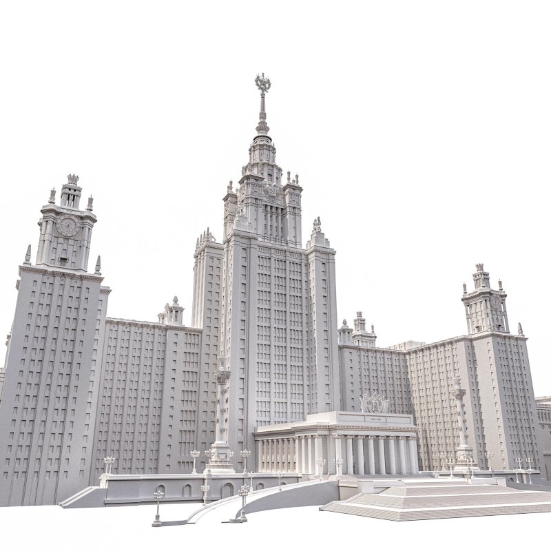 Здание МГУ сталинская высотка