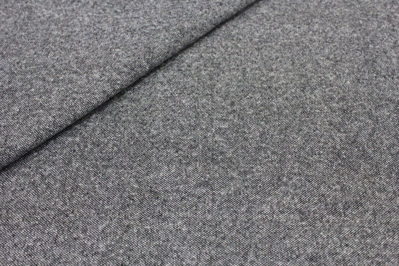 Серая пальтовая ткань