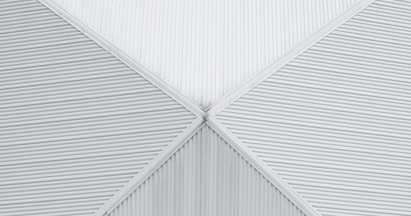 Текстура фальцевой кровли