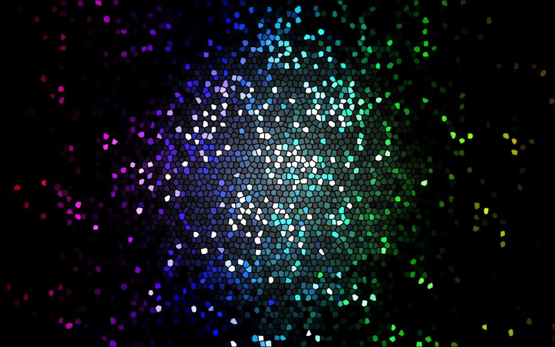 Блестки на темном фоне