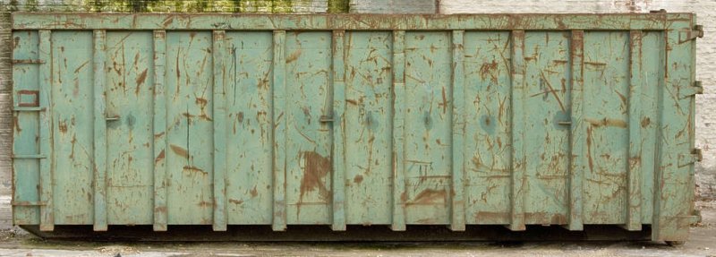 Текстура мусорного бака