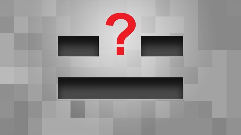 Голова скелета в МАЙНКРАФТЕ