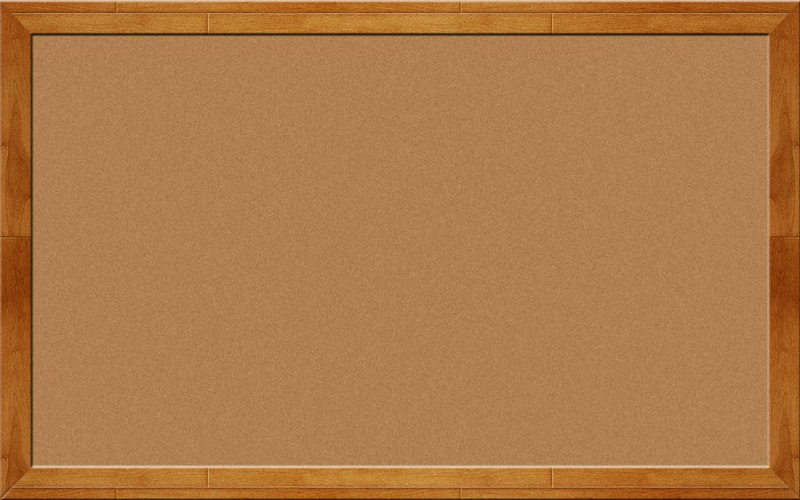 Деревянная доска объявлений