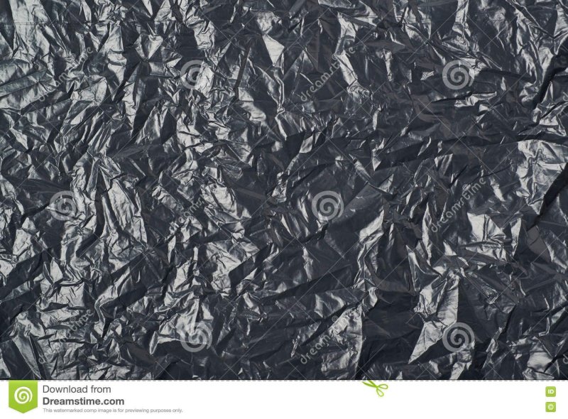 Текстура мусорного пакета