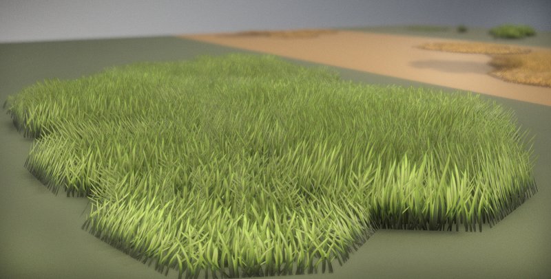 Трава для Юнити 3д