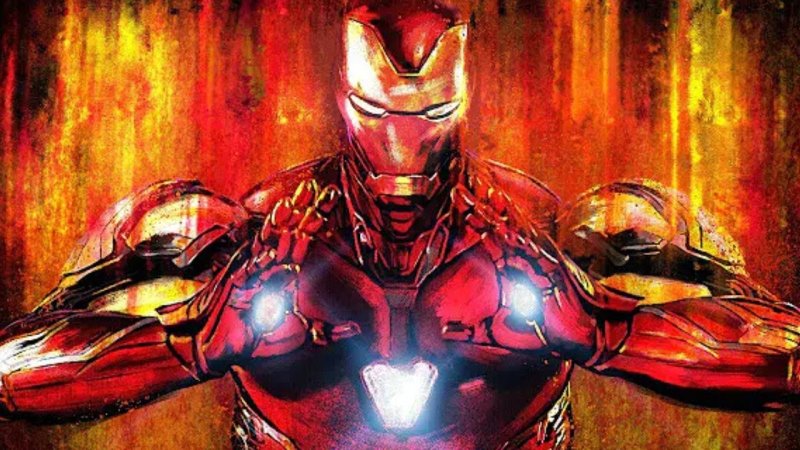 Железный человек картина