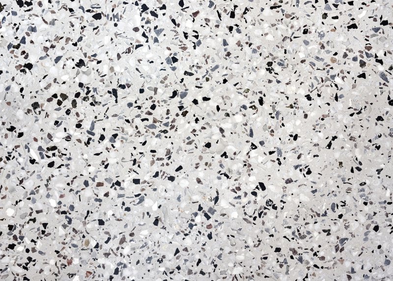 Керамогранит терраццо серый