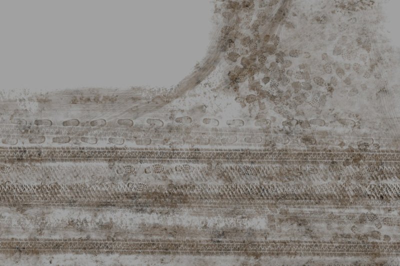 Снежная дорога текстура