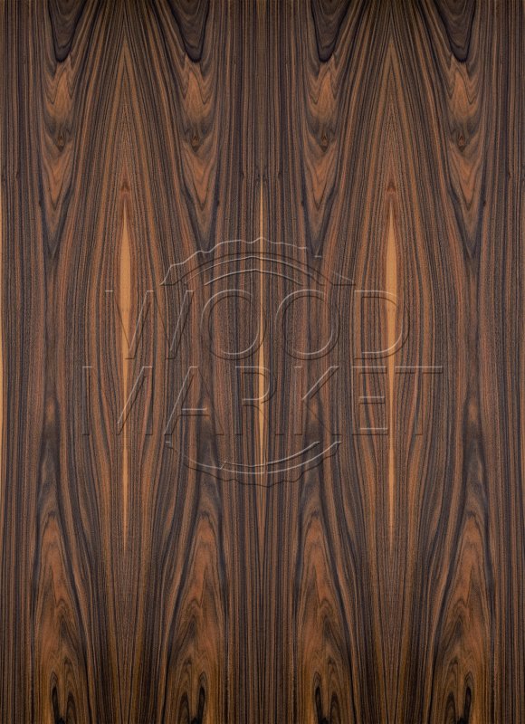 Палисандр Сантос шпон Вудсток