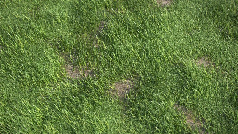 Трава в 3ds Max